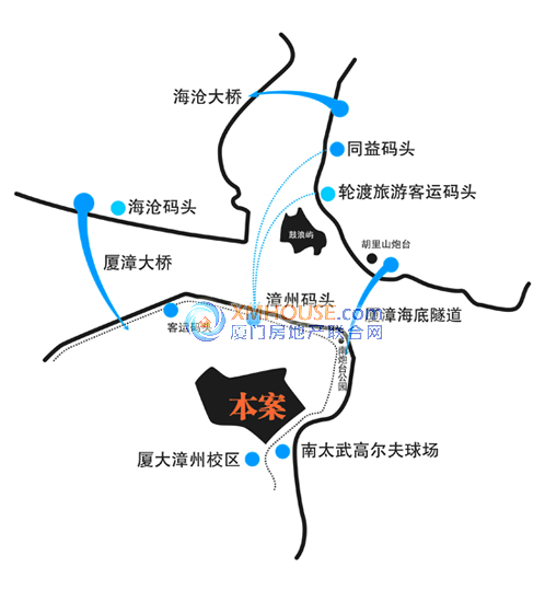 "厦漳海底隧道"2012年即将动工建设